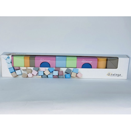 Містечко кольорове (20 ел.) коробка	 ВП 023/1  (ВП 023/1)